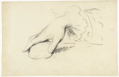 Studie einer Hand