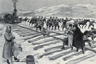 RUSSLAND. Die Überquerung des Baikalsees