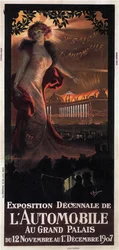 Jahrzehntausstellung des Automobils im Grand Palais, 1907