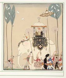 La Belle Missous aus Personages de Comedie, veröffentlicht 1922