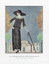 La Promeneuse Mélancolique, veröffentlicht 1922