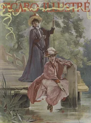 Titelblatt von Le Figaro Illustre, 1891