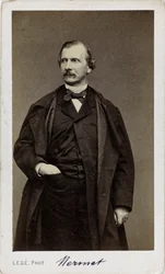 Porträt des Komponisten Auguste Mermet 1810-1889