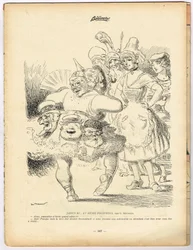 La Baionnette, Satirisch in Farben