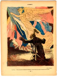 La Baionnette, Satirisch in Farben