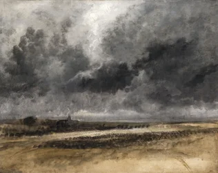 Blick auf Paris von Meudon aus