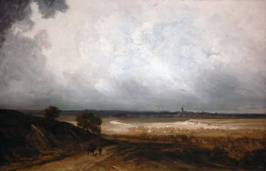 Landschaft mit Figuren