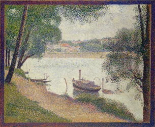 Graues Wetter, Grande Jatte, ca. 1886-88