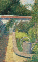 Die Gießkanne - Garten in Le Raincy, ca. 1883