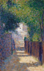 Rue St. Vincent im Frühling, ca. 1884