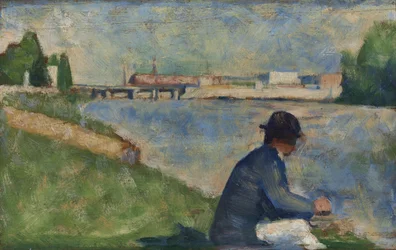 Studie für "Badende in Asnières"