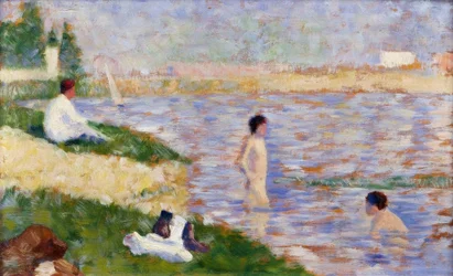 Ein Bad in Asnières