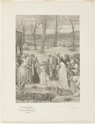 Pastorales Leben der Heiligen Geneviève (Mittelteil)