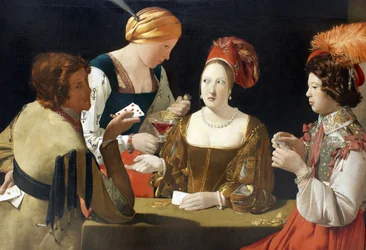Der Falschspieler mit dem Karo-Ass, um 1635