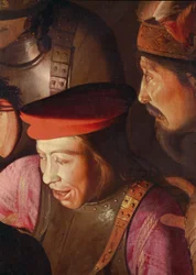 Die Verleugnung des Heiligen Petrus, 1650 (Detail)
