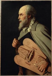 Drehleierspieler