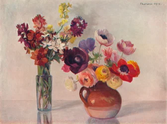 Anemonen und Goldlack, ca. 1909