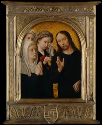Christus nimmt Abschied von seiner Mutter, ca. 1500