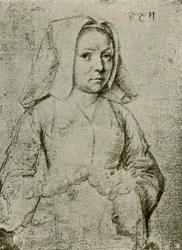 Junge Frau, spätes 15. - frühes 16. Jahrhundert, 1908