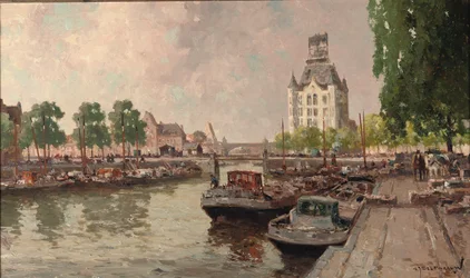 Ansicht des Witte Huis, Rotterdam