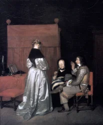 Väterliche Ermahnung, 1654-1655