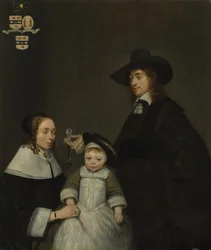 Die Familie Van Moerkerken, ca. 1653-54