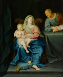 Die Heilige Familie zu Hause