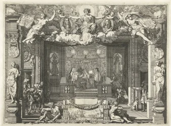 Allegorie auf den Vertrag von Westminster