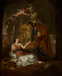 Gaius Maecenas (70 v. Chr. - 8 v. Chr.) unterstützt die im Niedergang begriffenen schönen Künste