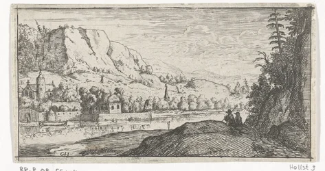 Fluss in einer Berglandschaft