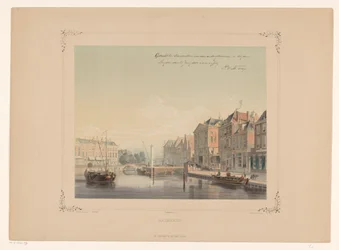Ansicht des Aalmarkts in Leiden