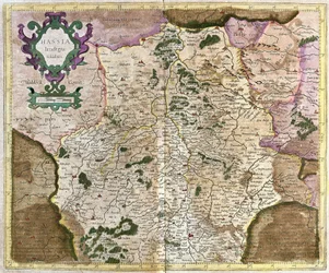 Hessen, Kassel, Deutschland (Gravur)