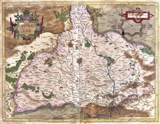 Mähren, Tschechische Republik (Gravur)