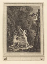 Les nymphes scrupuleuses, 1784