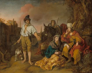 Der Levit in Gibea, frühe 1640er Jahre