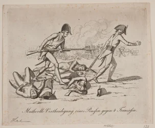 Mutvolle Verteidigung eines Russen