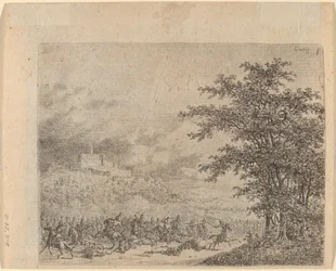 Das Gefecht bei Königstein (L