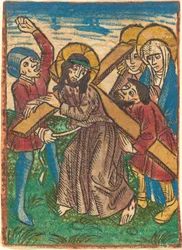 Christus trägt das Kreuz