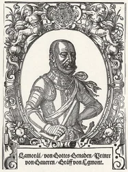 Porträt von Lamoral, Graf von Egmont, Prinz von Gavere, zweite Hälfte des 16. Jahrhunderts