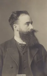 Hermann Sudermann (1857-1928), deutscher Dramatiker und Romanautor