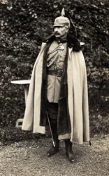 Porträt des deutschen Kaisers Wilhelm II. im Jahr 1913