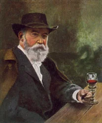 Wilhelm Busch, deutscher Künstler, Karikaturist und Dichter
