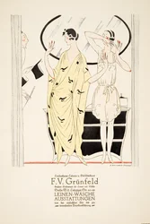 Anzeige für "F.V. Grunfeld", aus Styl, veröffentlicht 1922