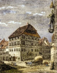 Albrecht Dürers Haus in Nürnberg, Deutschland