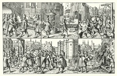 Verhaftung und Ermordung von Concino Concini, Marschall d