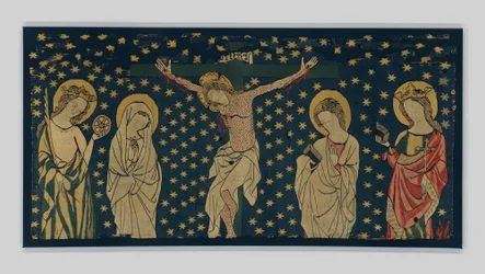 Kreuzigung, hergestellt in Konstanz, ca. 1325-1350