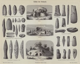 Kultur der Steinzeit (Stich)