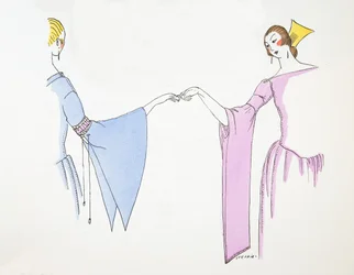 Designs für Ärmel, aus Styl, veröffentlicht 1922