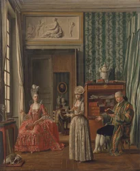 Häusliche Szene, ca. 1775-80