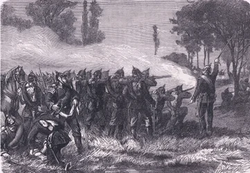 Begegnung im Wald vor Metz, 